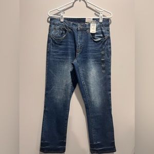 Nwt Mens Rue 21 Blue Jeans Supreme Flex Straight Size 28/30 28W 30L